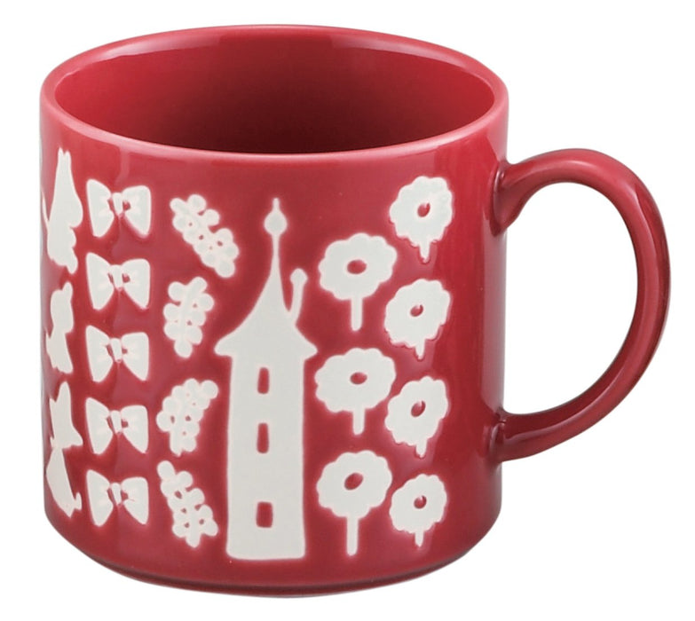 YAMAKA Moomin Mug With Wooden Coaster Little My- Japan Figure Store - #1 Bring To You The Best Japanese Goods