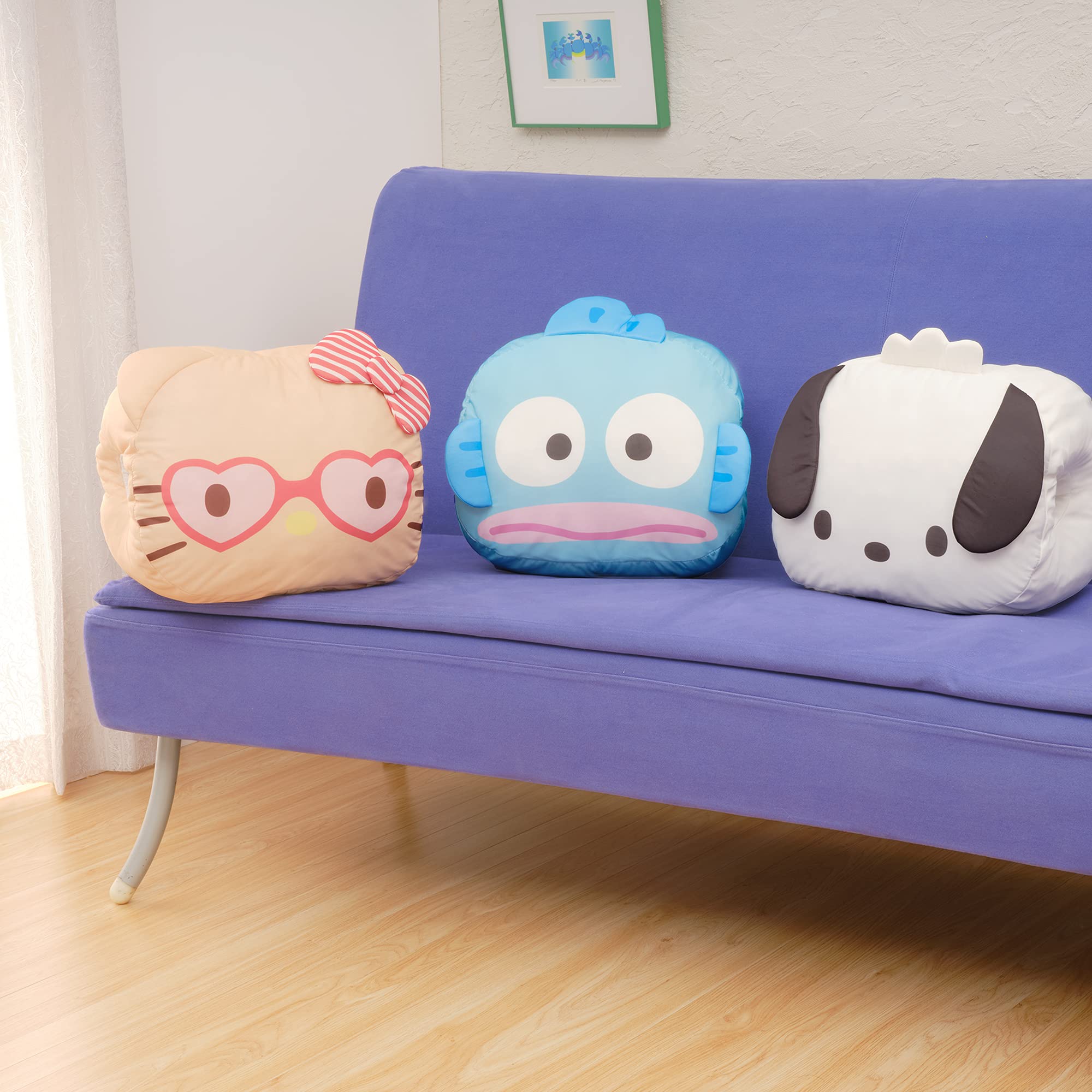 Moripilo Sanrio Hello Kitty Cooling Beige Cushion 30X40cm Hello Kitty Cushion Made In Japan- Japan Figure Store - #1 Bring To You The Best Japanese Goods