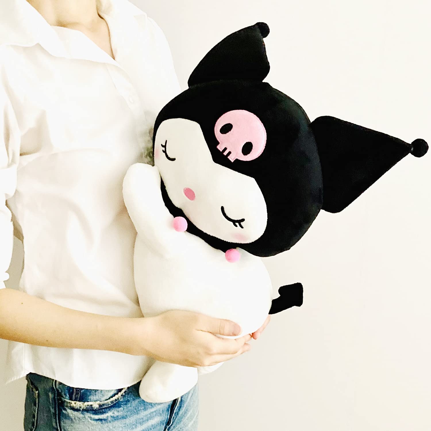 Moripilo Morishita Kuromi Body Pillow Black Sleeping Pillow Approx. 50Cm Sanrio- Japan Figure Store - #1 Bring To You The Best Japanese Goods