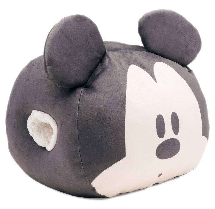 Moripilo Mickey Mouse Cooling Black Cushion 44X30X22cm Pillow Made In Japan- Japan Figure Store - #1 Bring To You The Best Japanese Goods