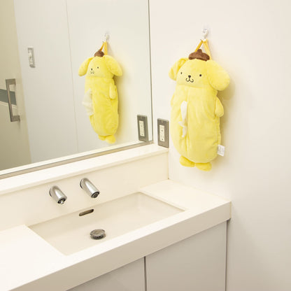 MORISHITA Sanrio Plush Hanging Tissue Case Pom Pom Purin- Japan Figure Store - #1 Bring To You The Best Japanese Goods