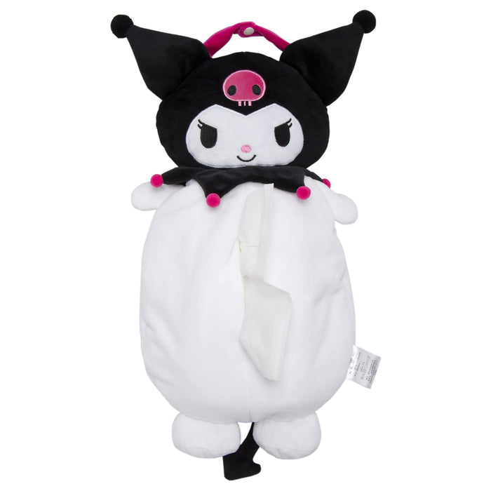 MORISHITA Sanrio Plush Hanging Tissue Case Kuromi- Japan Figure Store - #1 Bring To You The Best Japanese Goods
