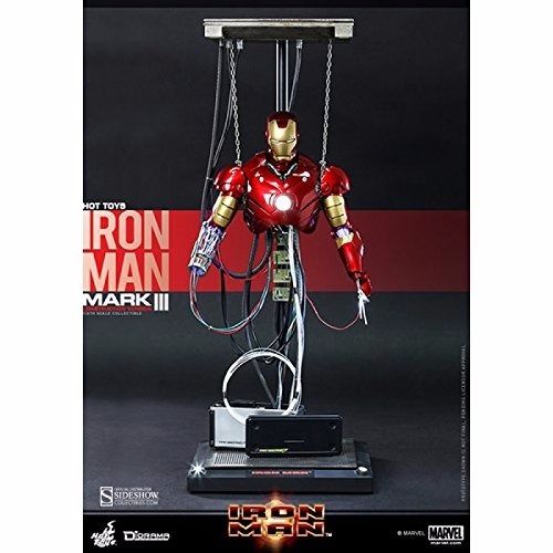 Movie Masterpiece Iron Man Mark 3 Iii Construction Ver 1/6 Diorama Hot Toys- Japan Figure Store - #1 Bring To You The Best Japanese Goods