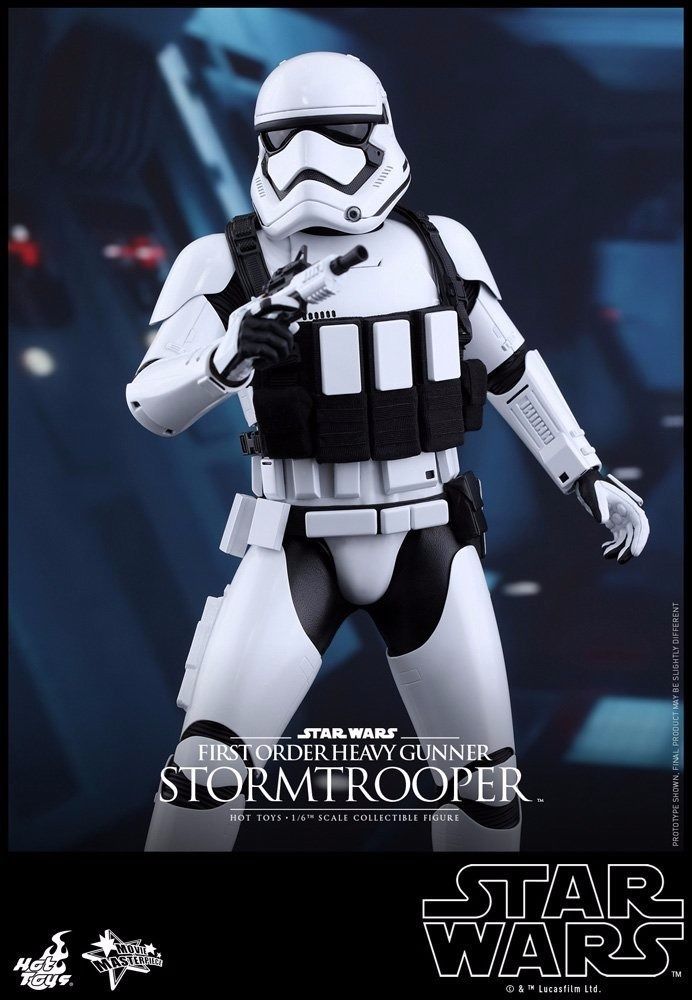 Movie Masterpiece Star Wars First Order Stormtrooper Heavy Gunner Ver Hot Toys- Japan Figure Store - #1 Bring To You The Best Japanese Goods