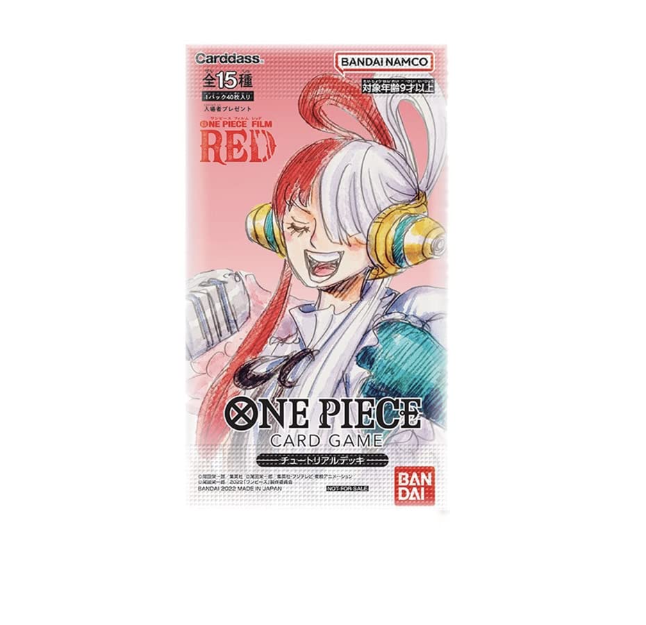 Bandai One Piece Film Red Benefits 2nd Card Game Tutorial Deck Japanese Card Games- Japan Figure Store - #1 Bring To You The Best Japanese Goods