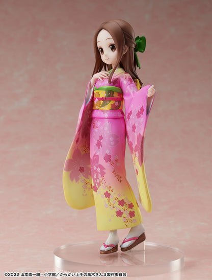 FURYU Takagi-San Sakura-Kimono Ver. 1/7 Figure Teasing Master Takagi-San 3- Japan Figure Store - #1 Bring To You The Best Japanese Goods