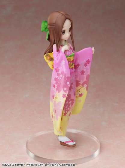 FURYU Takagi-San Sakura-Kimono Ver. 1/7 Figure Teasing Master Takagi-San 3- Japan Figure Store - #1 Bring To You The Best Japanese Goods