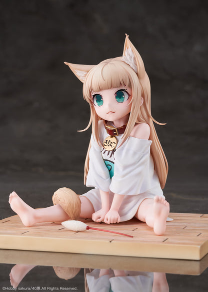 08 Japan Limited Edition 1/6 My Cat Girl Kinako Sitting Fish Figure W/Benefits- Japan Figure Store - #1 Bring To You The Best Japanese Goods