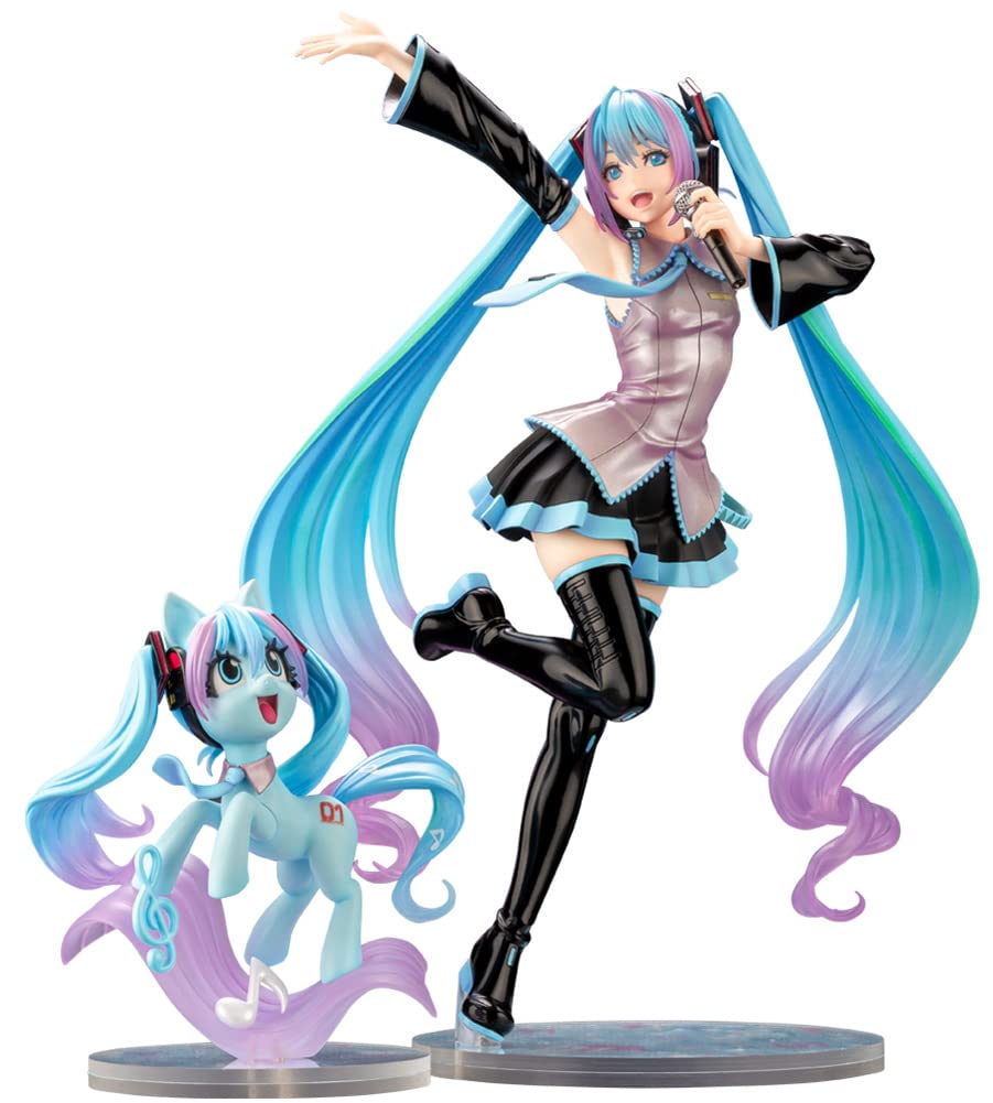 KOTOBUKIYA Hatsune Miku Feat. My Little Pony Bishoujo 1/7 Figure- Japan Figure Store - #1 Bring To You The Best Japanese Goods