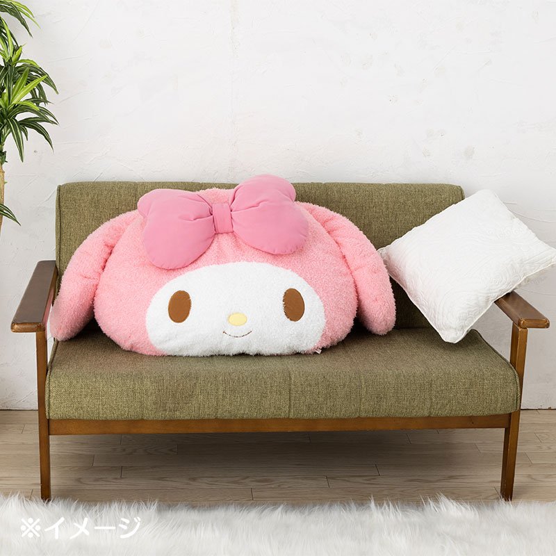 My Melody Big Face Cushion- Japan Figure Store - #1 Bring To You The Best Japanese Goods