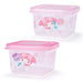 SANRIO Mini Food Container Storage Container Set Of 2 My Melody- Japan Figure Store - #1 Bring To You The Best Japanese Goods
