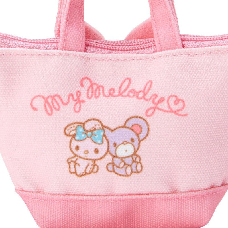 My Melody Mini Tote Bag Shaped Mascot Holder Japan Figure 4550337544044 4