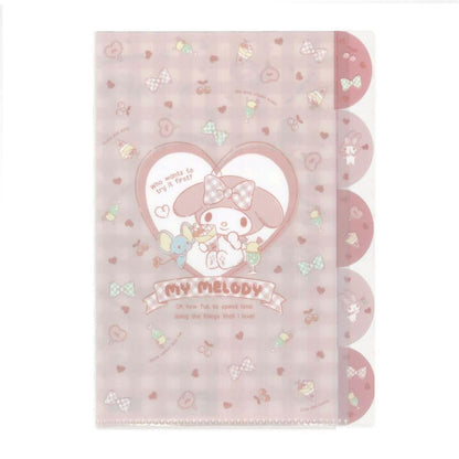M-Plan My Melody A4 Index File Japan | Pocket File Sanrio- Japan Figure Store - #1 Bring To You The Best Japanese Goods
