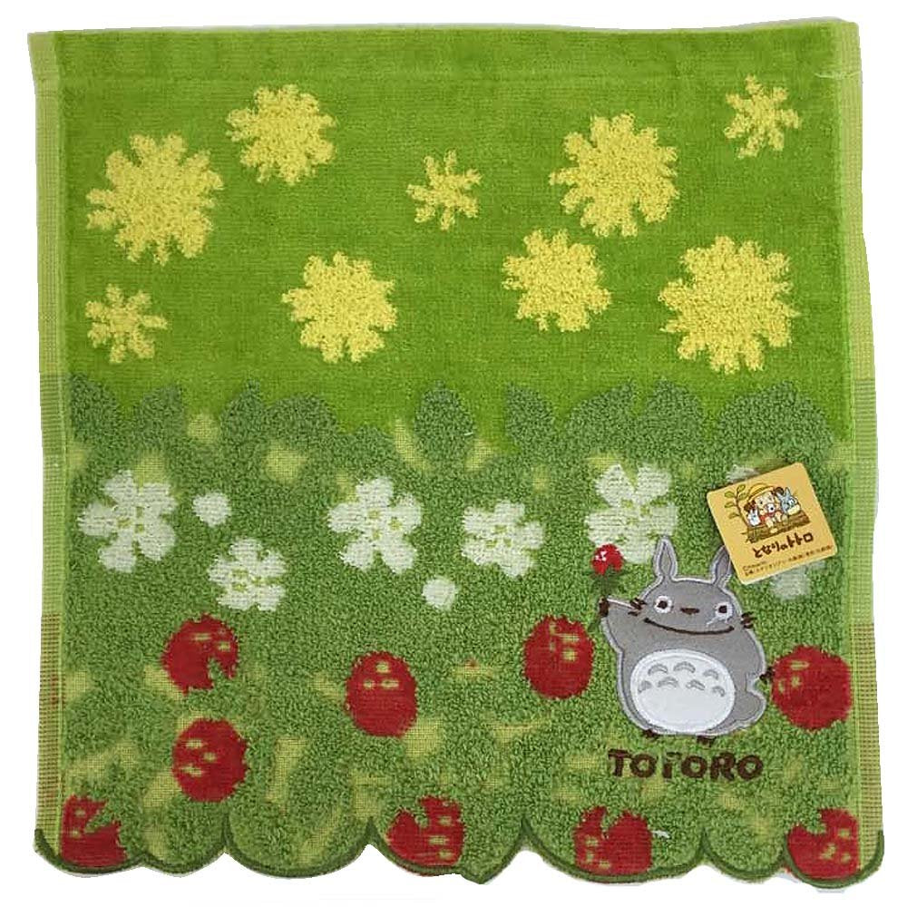 MARUSHIN Studio Ghibli Hand Towel My Neighbor Totoro ’Dandelion And Raspberry’- Japan Figure Store - #1 Bring To You The Best Japanese Goods