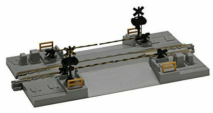 N Gauge Railroad Crossing Track 2 1/150 Scale 124mm 20-027 Kato 2017- Japan Figure Store - #1 Bring To You The Best Japanese Goods