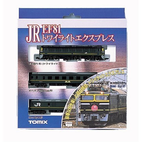Tomytec 24 Series N Gauge Limited Express Sleeper Passenger Vehicle Twilight Express Set A- Japan Figure Store - #1 Bring To You The Best Japanese Goods