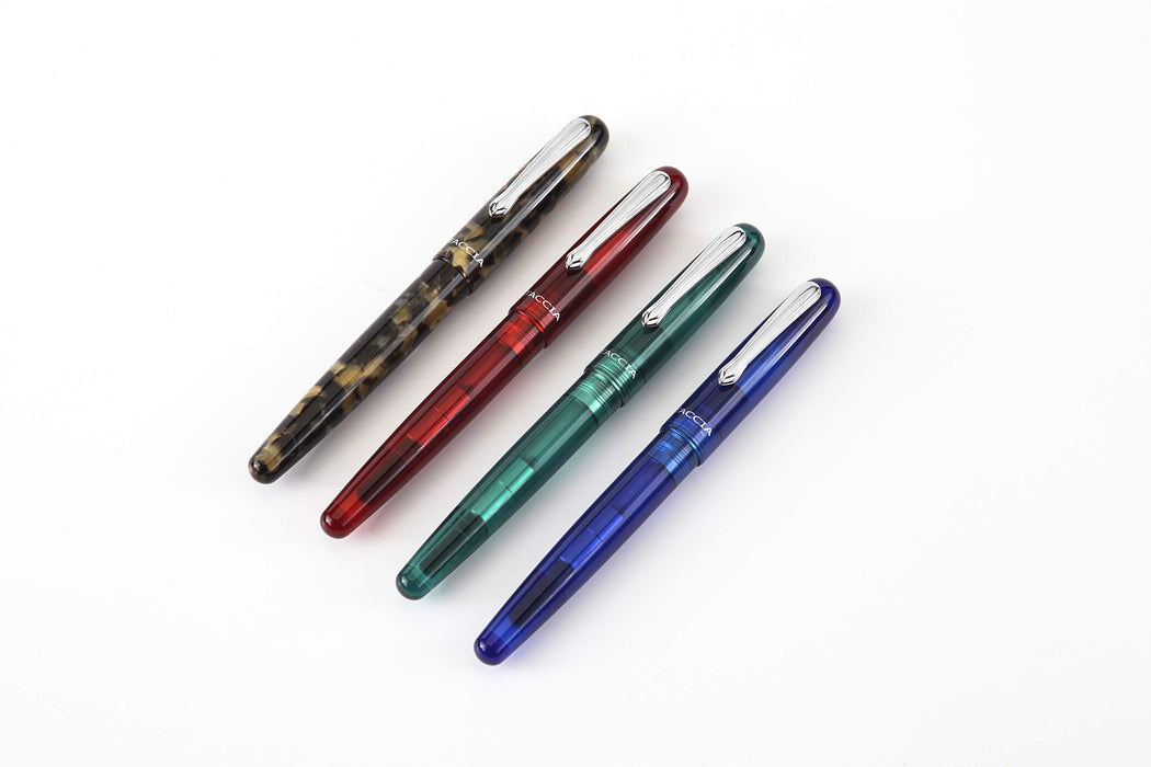 NAKABAYASHI Taccia Spectrum Fountain Pen Forest Green Nib: M- Japan Figure Store - #1 Bring To You The Best Japanese Goods