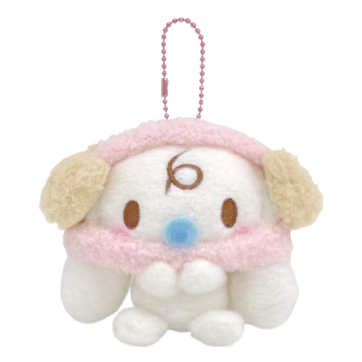 Nakajima Sanrio Plush Mascot Milk Wearing Earmuffs- Japan Figure Store - #1 Bring To You The Best Japanese Goods