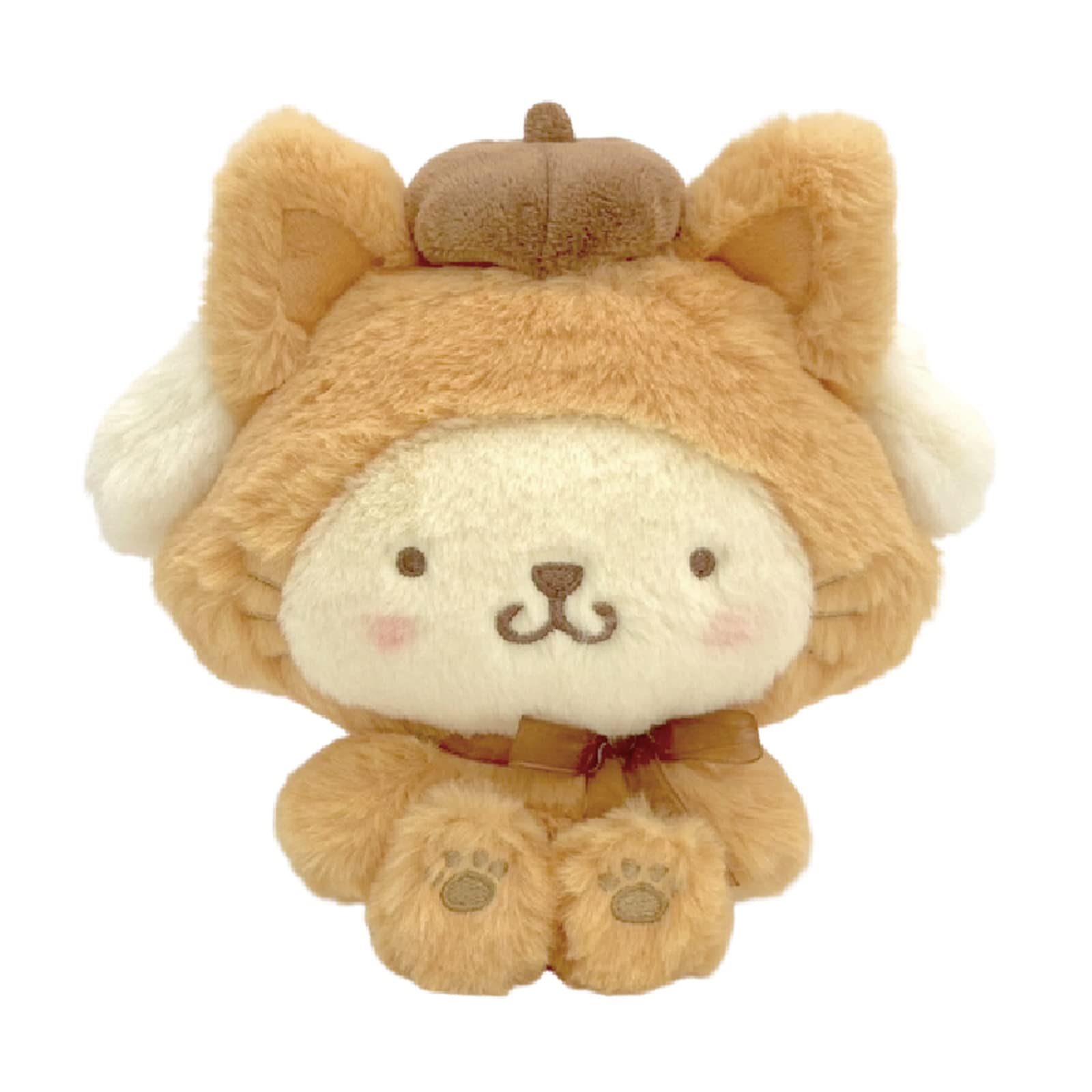 Japan Nakajima Corporation Sanrio Nyanko Pompompurin Plush Toy 184221-23- Japan Figure Store - #1 Bring To You The Best Japanese Goods