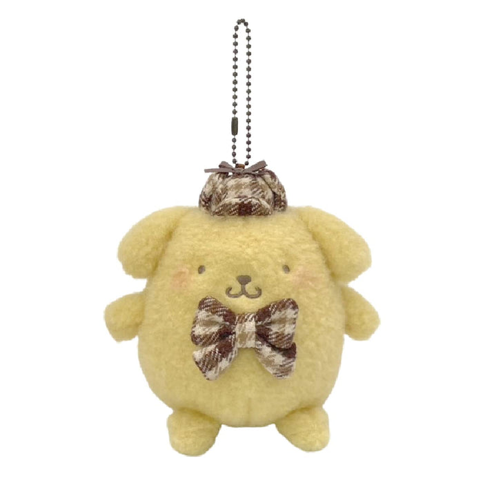 Nakajima Corporation Japan Howa Mocha Check Pom Pom Purin Mc 186539-23- Japan Figure Store - #1 Bring To You The Best Japanese Goods
