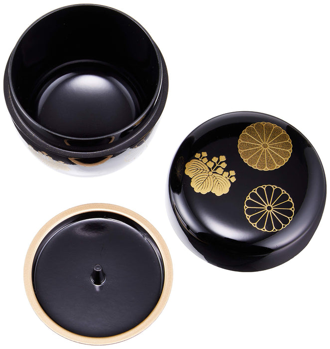 Nakatani Brothers Shokai Yamanaka Lacquerware 2.2 Jujube Black Kodaiji Maki-E 33-4805 Japan- Japan Figure Store - #1 Bring To You The Best Japanese Goods