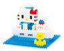 KAWADA Nbh-057 Nanoblock Block Art Hello Kitty And Marine Cruise- Japan Figure Store - #1 Bring To You The Best Japanese Goods