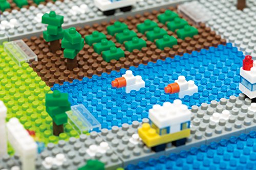 KAWADA Ngsc-003 Nanoblock Nanogauge Structure Base- Japan Figure Store - #1 Bring To You The Best Japanese Goods