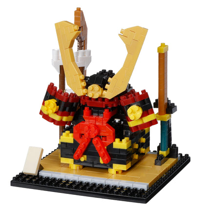 Nanoblock Samurai Helmet Ornament Sights To See Kit- Japan Figure Store - #1 Bring To You The Best Japanese Goods