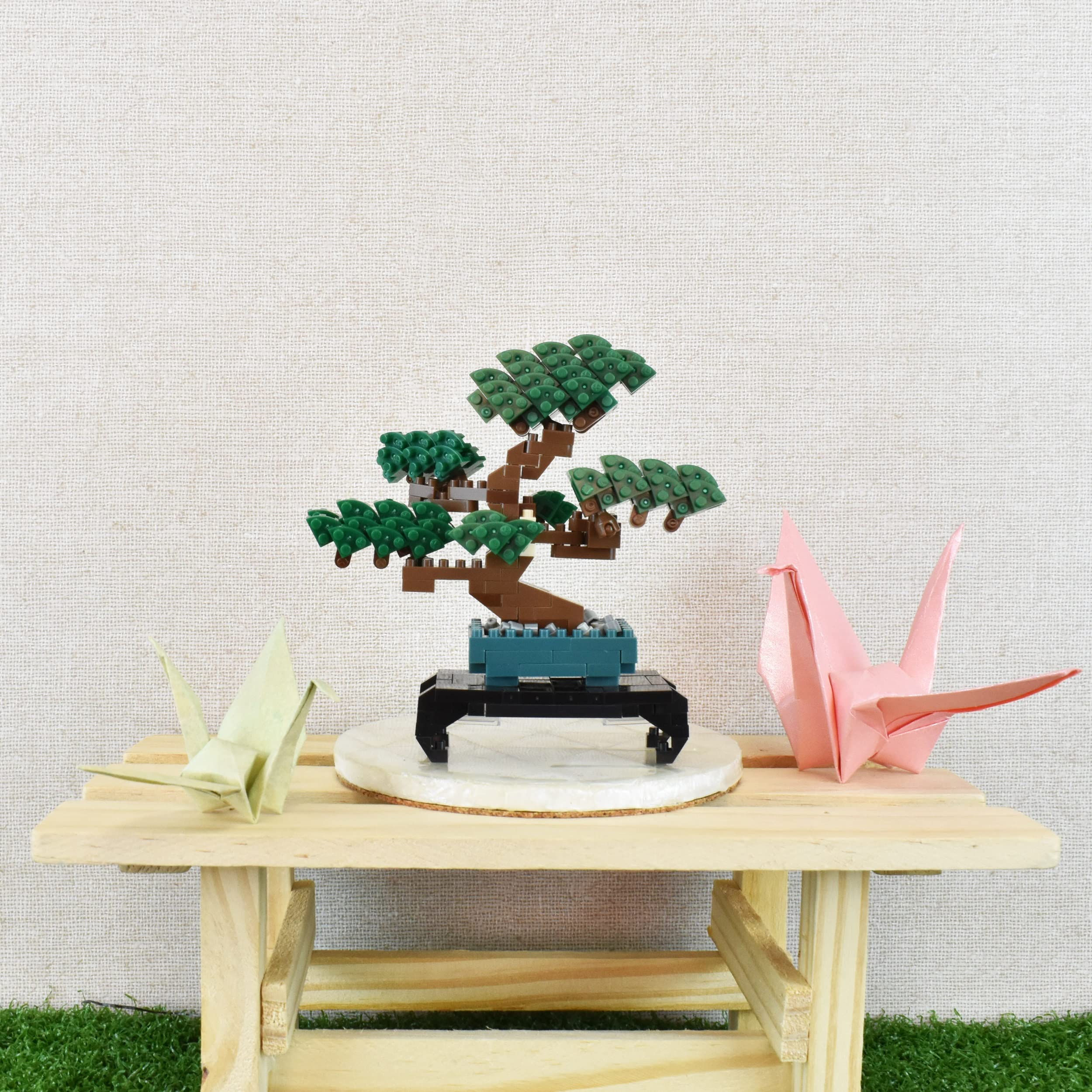 KAWADA Nbh-224 Nanoblock Bonsai Pine- Japan Figure Store - #1 Bring To You The Best Japanese Goods