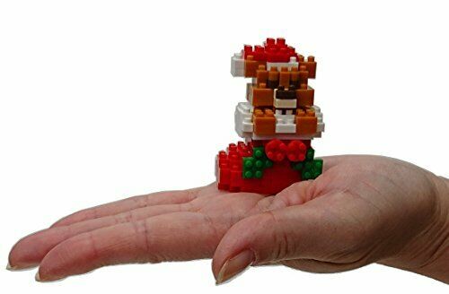Nanoblock Christmas Teddy Bear Nbc235- Japan Figure Store - #1 Bring To You The Best Japanese Goods