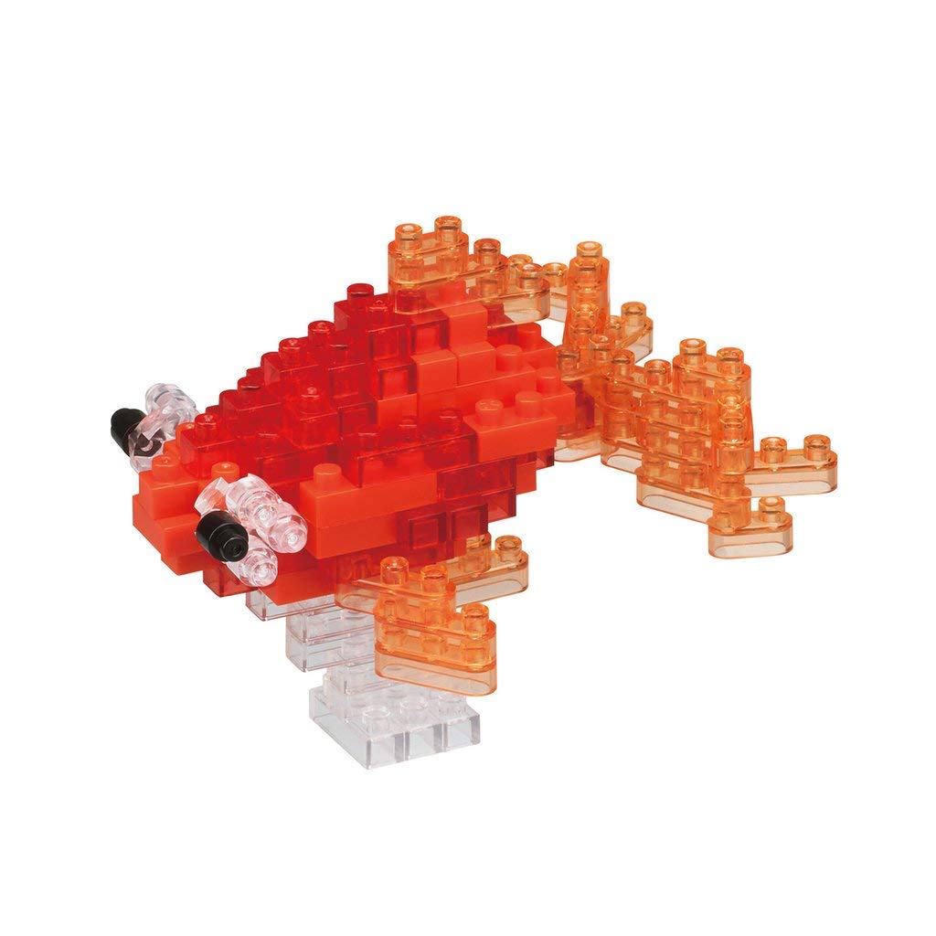 KAWADA Nbc-225 Nanoblock Popeyed Goldfish Red- Japan Figure Store - #1 Bring To You The Best Japanese Goods