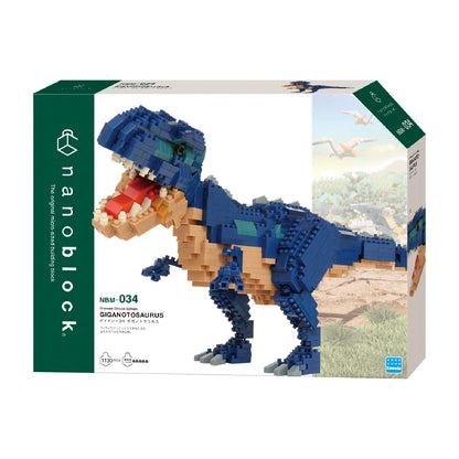 KAWADA Nanoblock Dinosaur Dx Giganotosaurus- Japan Figure Store - #1 Bring To You The Best Japanese Goods