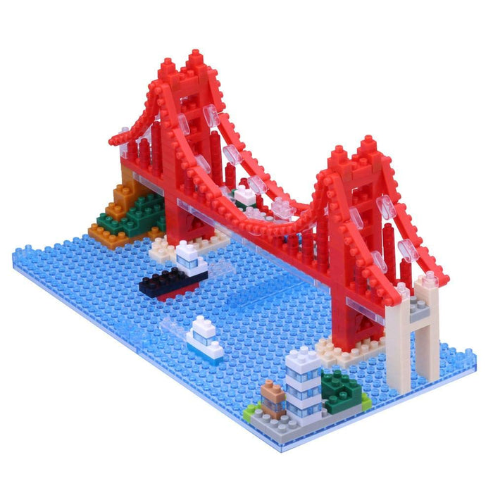 KAWADA Nbh-116 Nanoblock Golden Gate Bridge- Japan Figure Store - #1 Bring To You The Best Japanese Goods