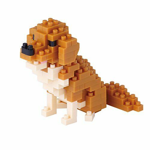 Nanoblock Golden Retriever Nbc_168 - Japan Figure