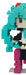 KAWADA Nbh-153 Nanoblock Hatsune Miku 10Th- Japan Figure Store - #1 Bring To You The Best Japanese Goods
