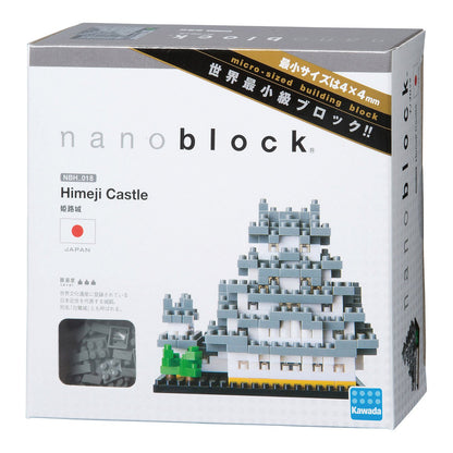 Kawada Nbh-018 Nanoblock Himeji Castle Building Kit Classic Japanese Buliding Kit- Japan Figure Store - #1 Bring To You The Best Japanese Goods