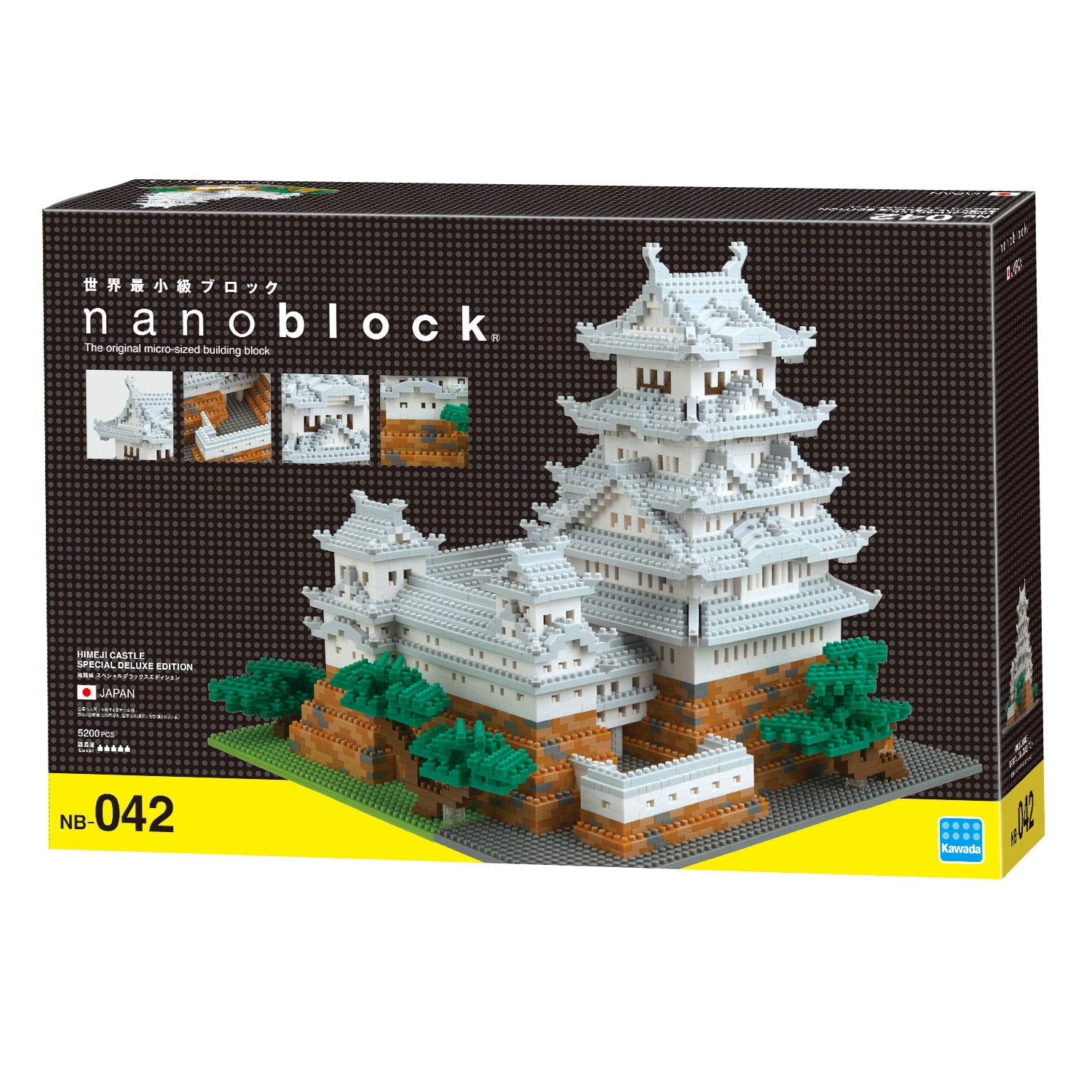 KAWADA Nb-042 Nanoblock Himeji Castle Special Deluxe Edition- Japan Figure Store - #1 Bring To You The Best Japanese Goods