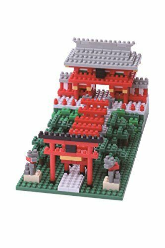 Nanoblock Inari Shrine Edo Type Nbh-108 - Japan Figure