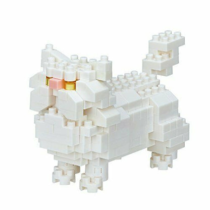 Nanoblock Nbc-267 Cat Breed Persian Cat- Japan Figure Store - #1 Bring To You The Best Japanese Goods