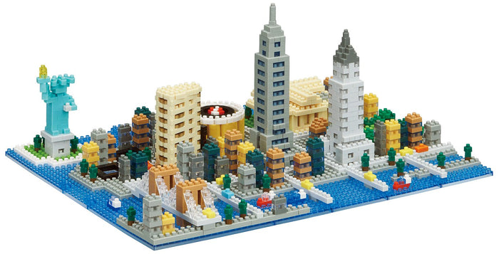 KAWADA Nb-033 Nanoblock New York- Japan Figure Store - #1 Bring To You The Best Japanese Goods