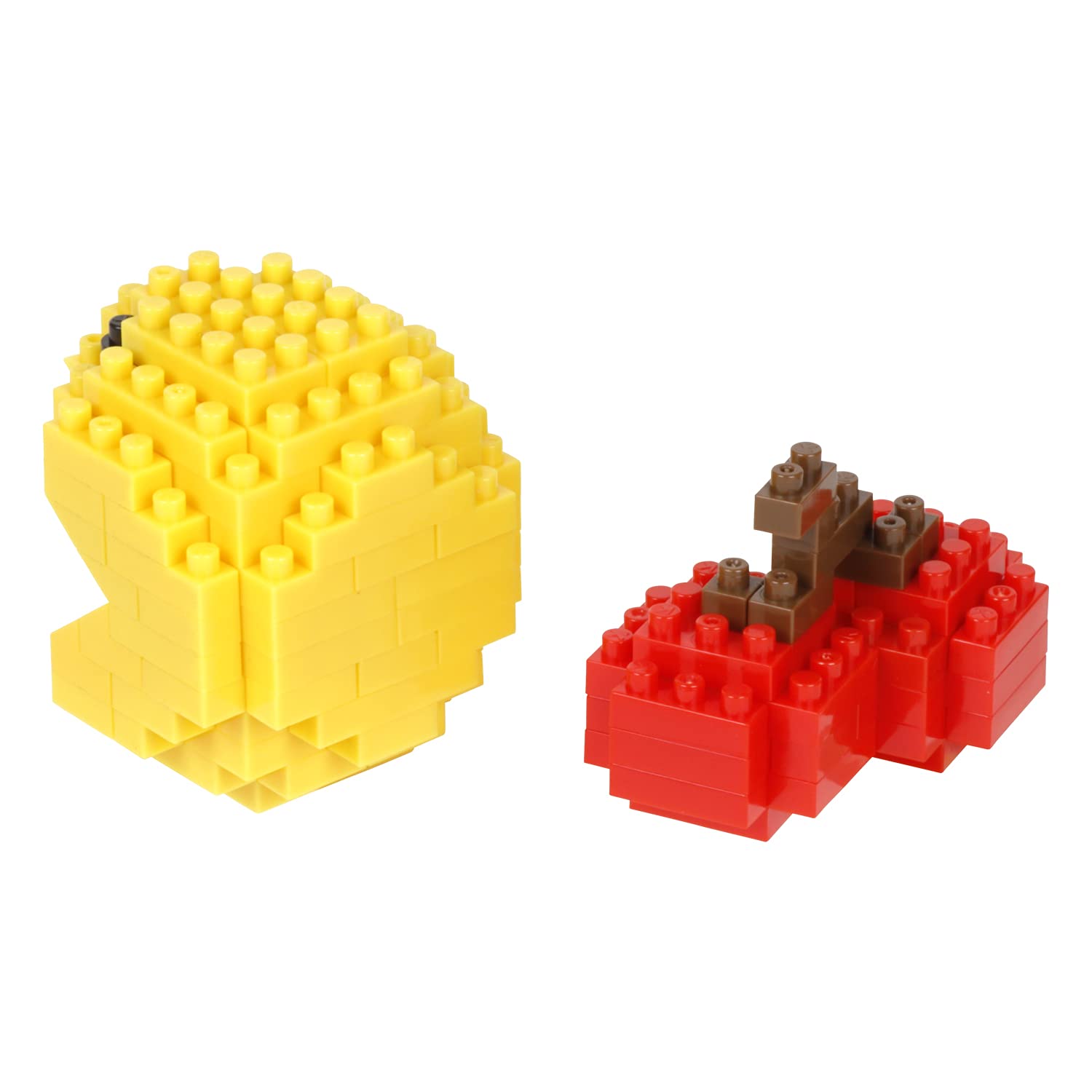 KAWADA Nbcc-105 Nanoblock Pac-Man Pac-Man & Cherry- Japan Figure Store - #1 Bring To You The Best Japanese Goods