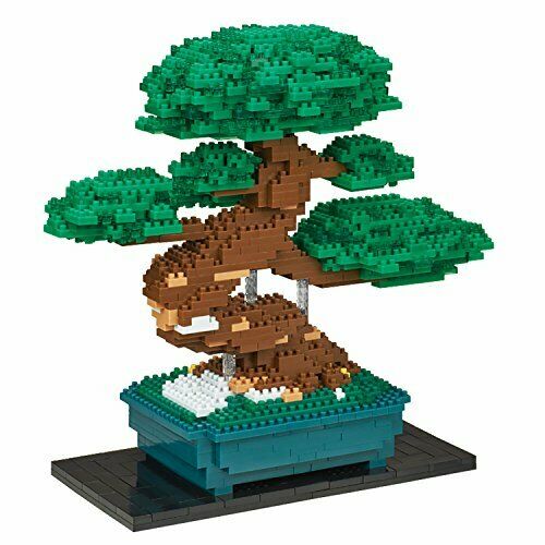Nanoblock Pine Bonsai Deluxe Edition Nb039- Japan Figure Store - #1 Bring To You The Best Japanese Goods