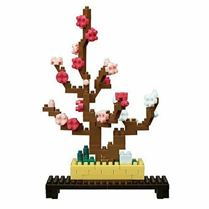Nanoblock Plum Bonsai Nbh134- Japan Figure Store - #1 Bring To You The Best Japanese Goods