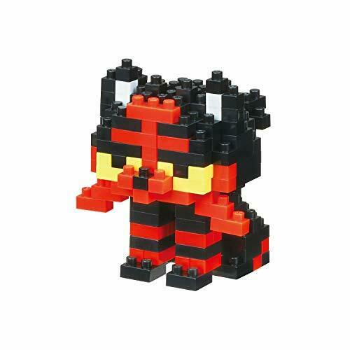 Nanoblock Pokemon Litten Nbpm_049 - Japan Figure