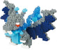 Kawada Nanoblock Pokemon Mega Lizardon X Nbpm_057 Japanese Toy Building Block- Japan Figure Store - #1 Bring To You The Best Japanese Goods