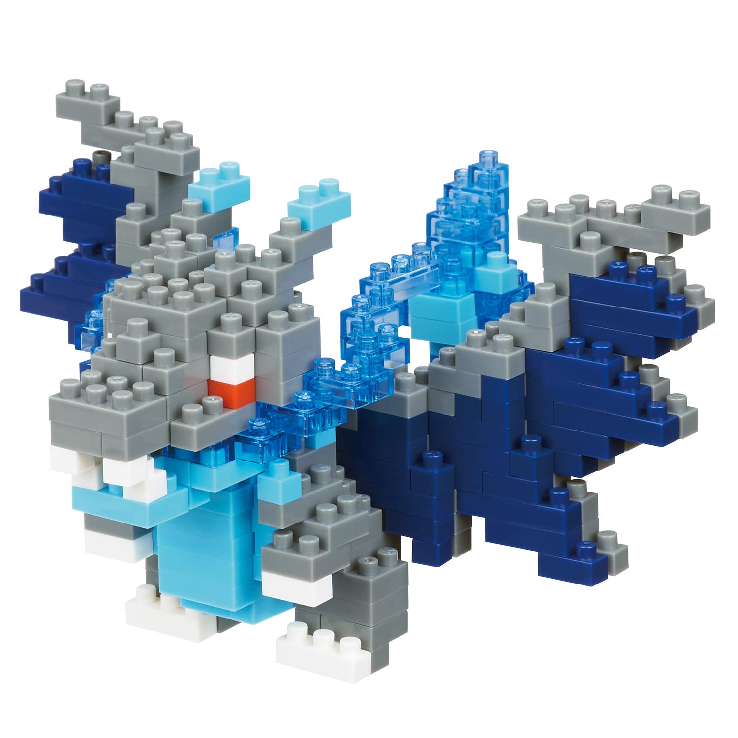 Kawada Nanoblock Pokemon Mega Lizardon X Nbpm_057 Japanese Toy Building Block- Japan Figure Store - #1 Bring To You The Best Japanese Goods