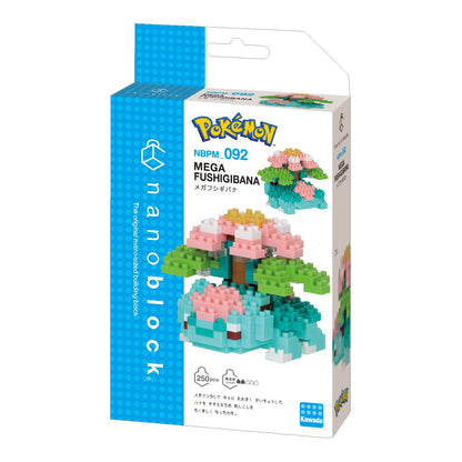 Kawada Nanoblock Pokemon Fushigibana Mega Nbpm_092 Japan Pokemon Building Toys- Japan Figure Store - #1 Bring To You The Best Japanese Goods