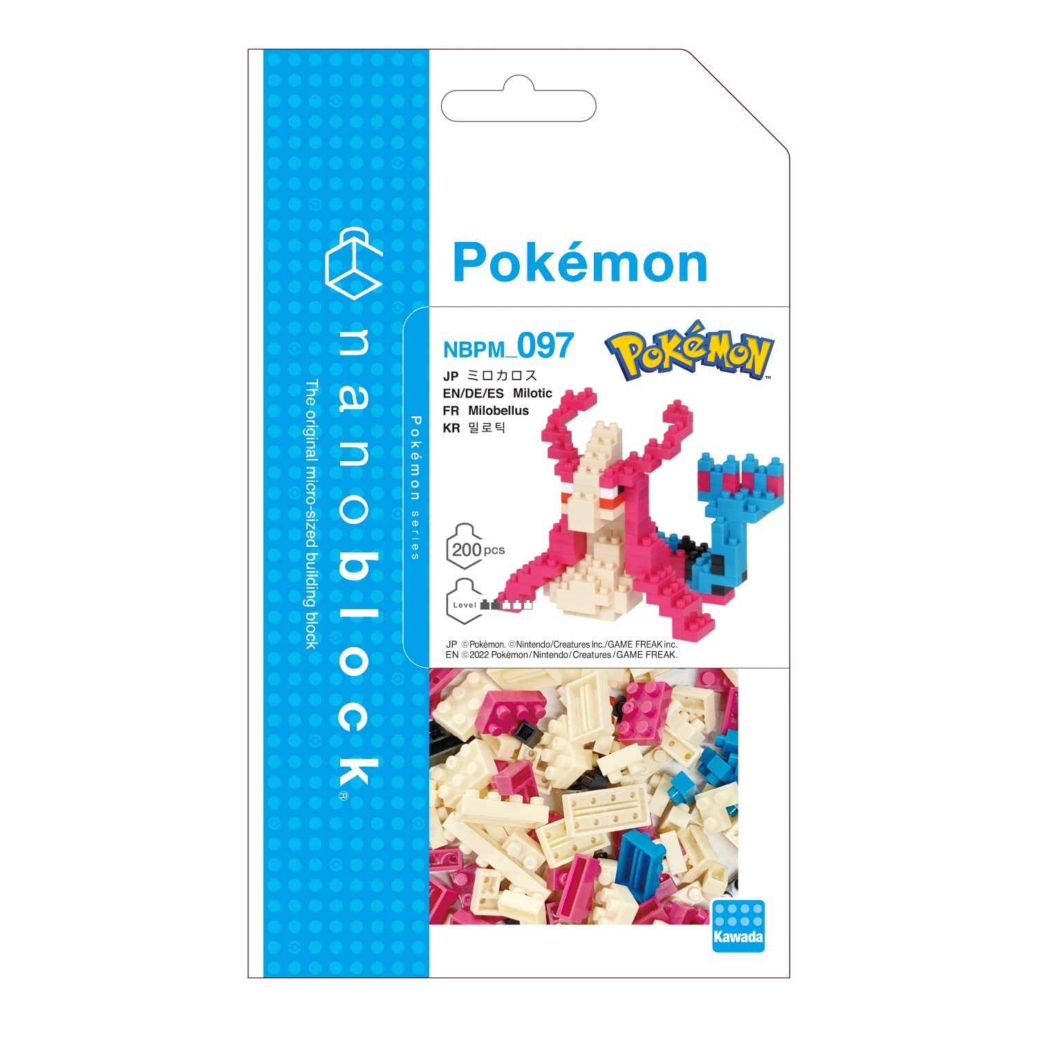 Nanoblock Pokemon Milokaros Nbpm_097- Japan Figure Store - #1 Bring To You The Best Japanese Goods