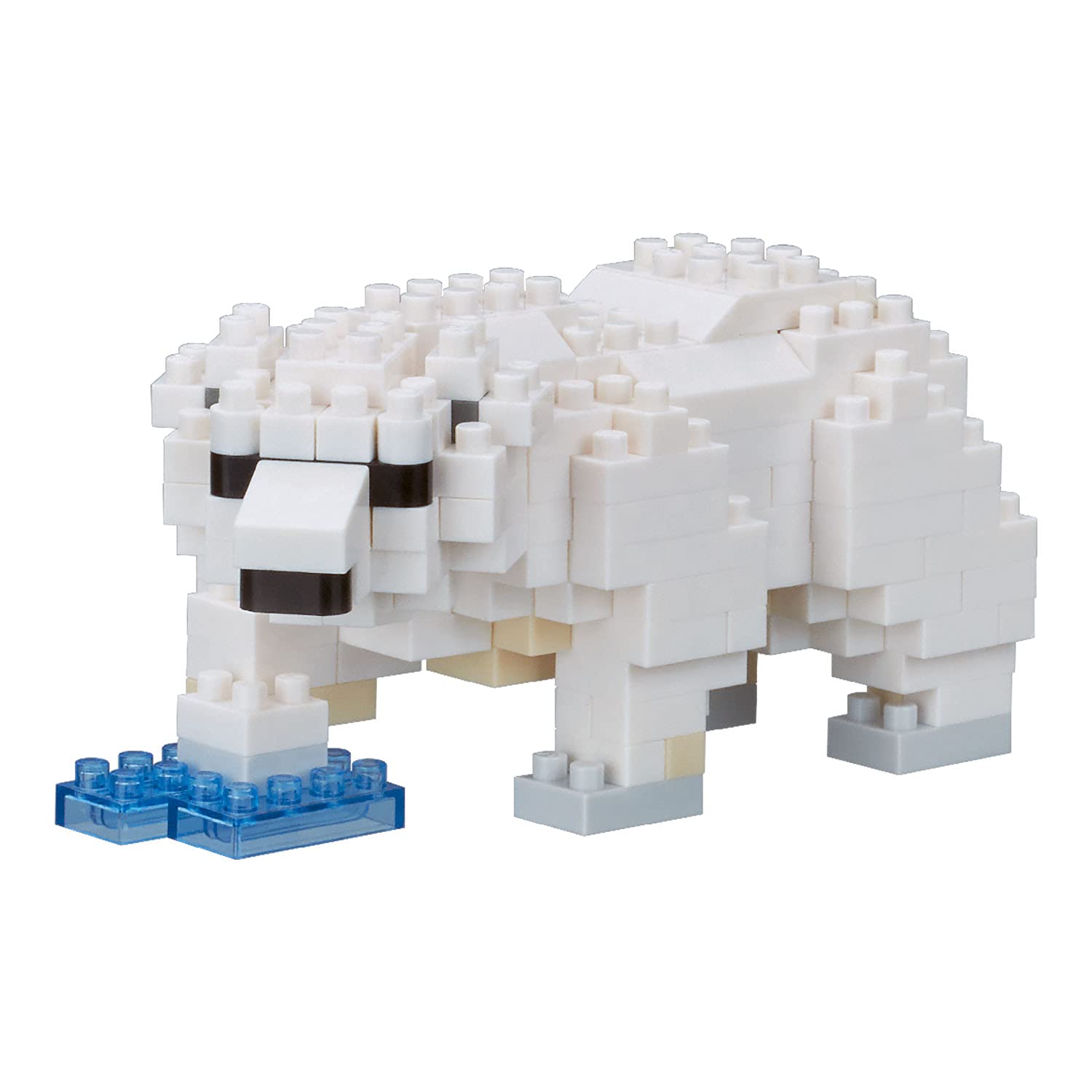 KAWADA Nbc_294 Nanoblock Polar Bear- Japan Figure Store - #1 Bring To You The Best Japanese Goods