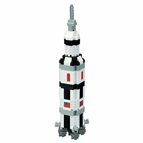 Nanoblock Saturn V Rocket Nbh130 - Japan Figure